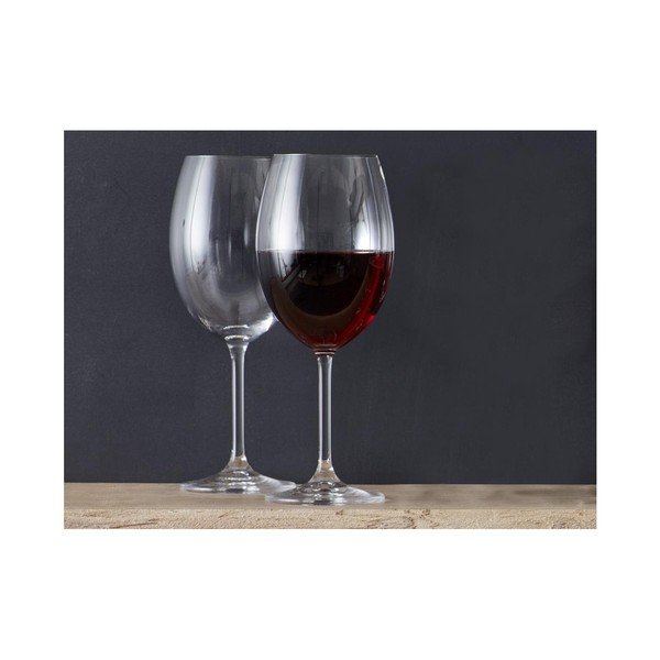 Sada 2 sklenic na červené víno z křišťálového skla Bitz Fluidum, 580 ml-image-3