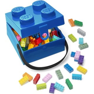 Modrý úložný box s rukojetí LEGO®