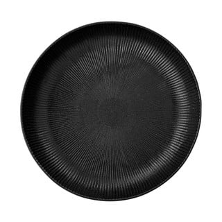 Černá miska z kameniny Bloomingville Neri, ø 33 cm