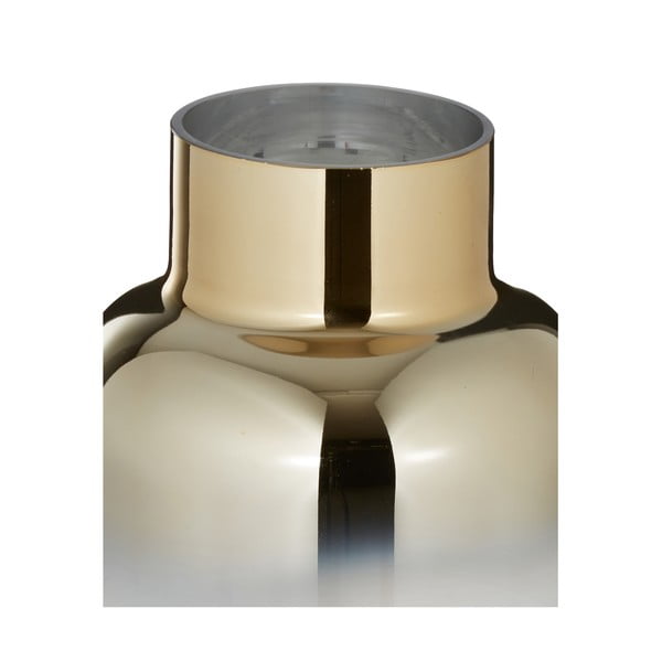 Ručně foukaná skleněná váza ve zlaté barvě Westwing Collection Uma, výška 35 cm-image-4