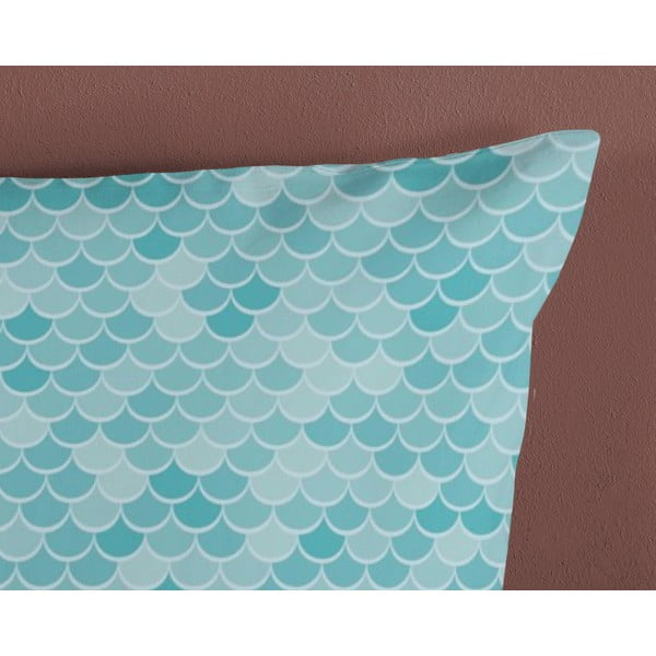 Modré/růžové bavlněné dětské povlečení na jednolůžko 140x200 cm Alisse – Good Morning-image-3