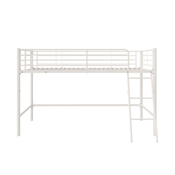 Bílá vyvýšená dětská postel 90x200 cm Jodie – Støraa-image-4