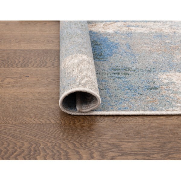 Světle modrý běhoun 80x300 cm Sensi Zashi – FD-image-3