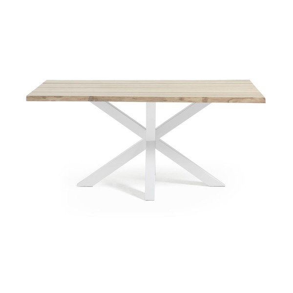 Jídelní stůl s deskou v dubovém dekoru 90x160 cm Argo – Kave Home-image-1