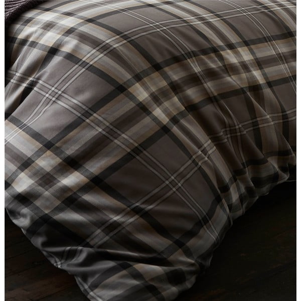 Šedé povlečení Catherine Lansfield Kelso, 135 x 200 cm-image-2