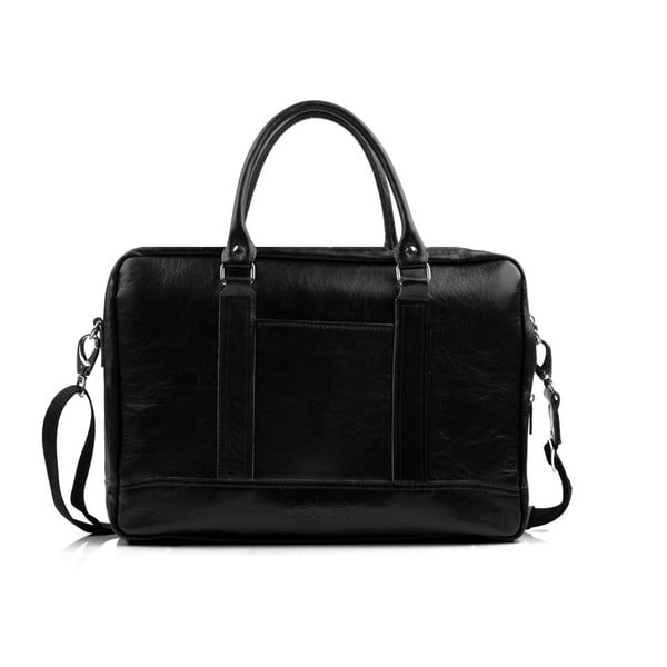 Pánská kožená taška Solier SL02 Black