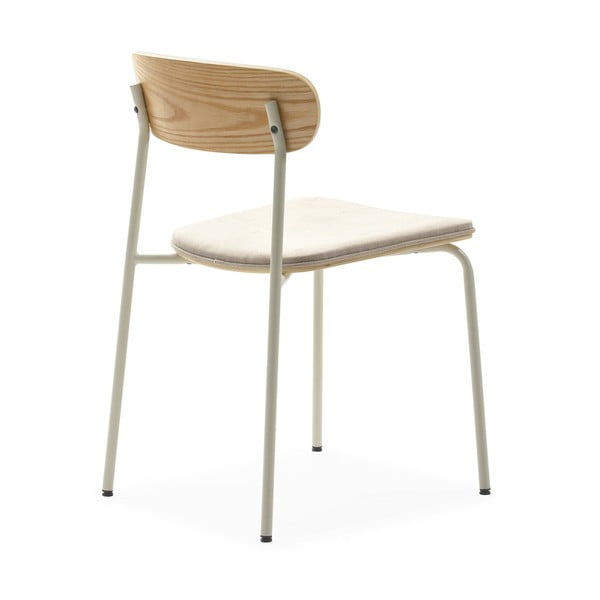 Jídelní židle v sadě 2 ks v béžovo-přírodní barvě Adriana – Marckeric-image-4