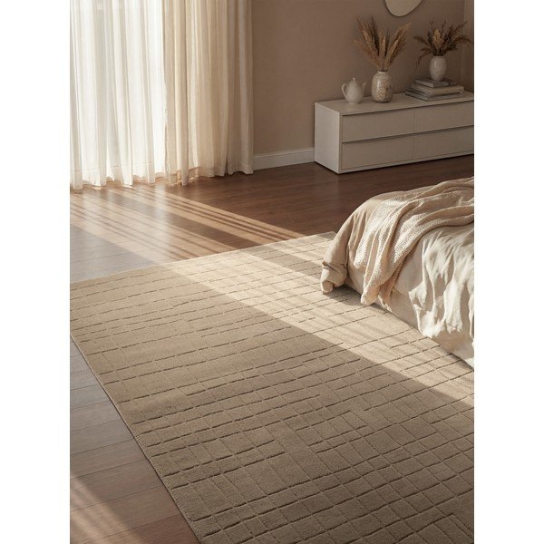 Hnědý vlněný koberec 200x290 cm Kenso – Villeroy&Boch-image-1