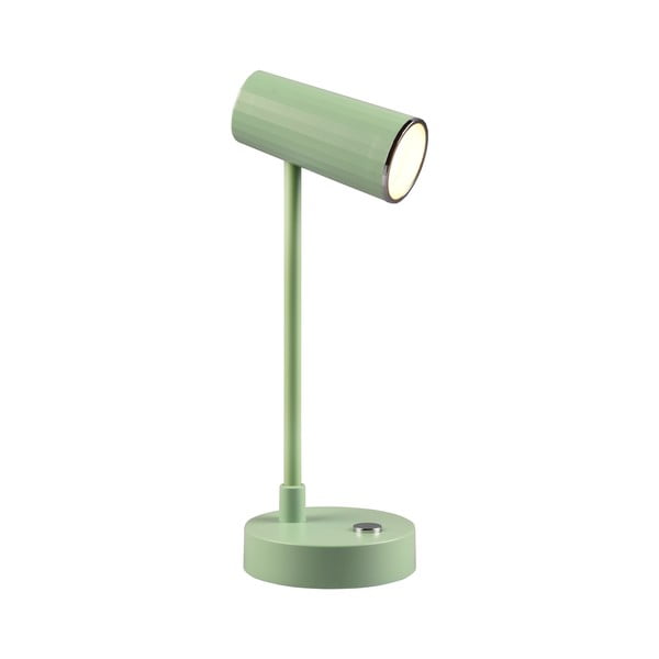 Světle zelená LED stmívatelná stolní lampa (výška 28 cm) Lenny – Trio-image-1