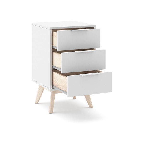 Bílý noční stolek Campus – Marckeric-image-3