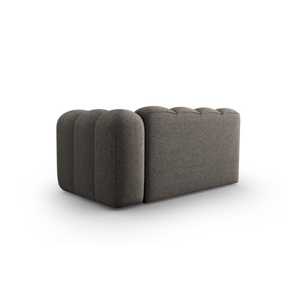 Tmavě šedý modul pohovky (pravý roh) Lupine – Micadoni Home-image-3