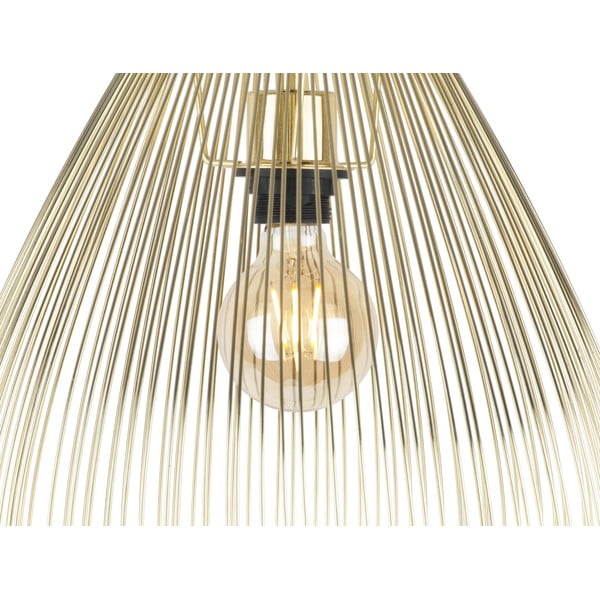 Kovové závěsné svítidlo ve zlaté barvě Leitmotiv Lucid, ø 35 cm-image-4