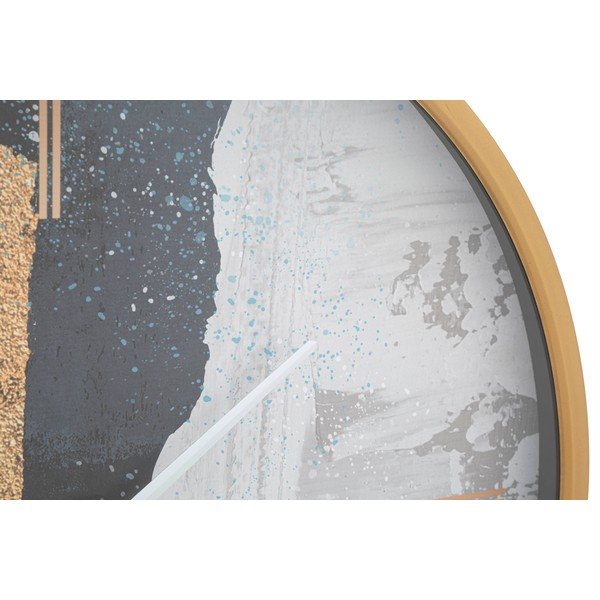 Modré nástěnné hodiny Mauro Ferretti Art, ø 60 cm-image-3