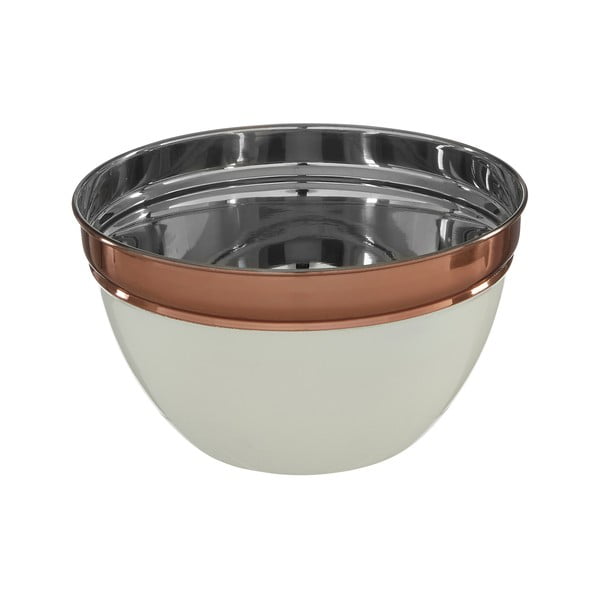 Nerezová mísa v měděné a béžová barvě ø 18 cm Prescott – Premier Housewares-image-1