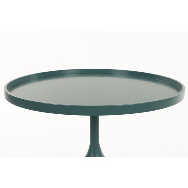 Kulatý konferenční stolek v petrolejové barvě ø 69 cm Jason – Zuiver-image-2