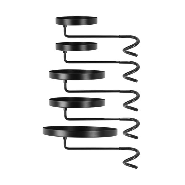 Černý teleskopický etažér na květiny Esschert Design, délka 210 - 301 cm-image-2