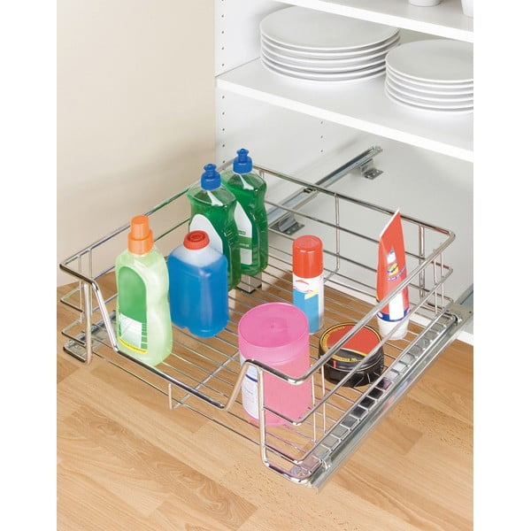 Nerezová výsuvná police Maximex Slide, 51 x 40 cm-image-2