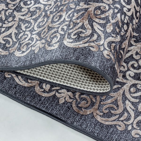 Antracitový pratelný běhoun 80x250 cm Fiesta – Ayyildiz Carpets-image-2