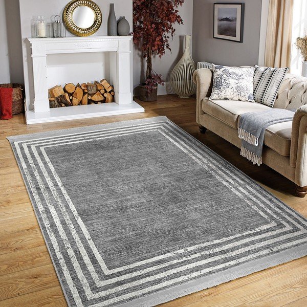 Šedý koberec 80x150 cm – Mila Home-image-2