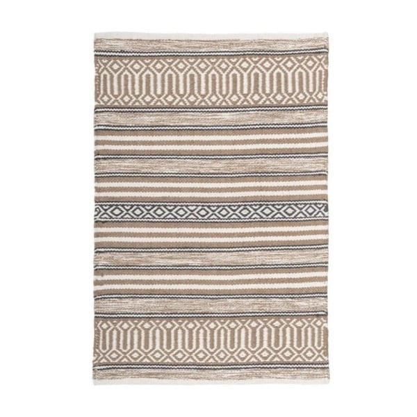 Béžový pratelný bavlněný koberec 60x90 cm – Casa Selección
