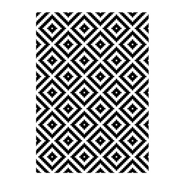 Odolný vinylový koberec Black and White, 140x200 cm-image-4