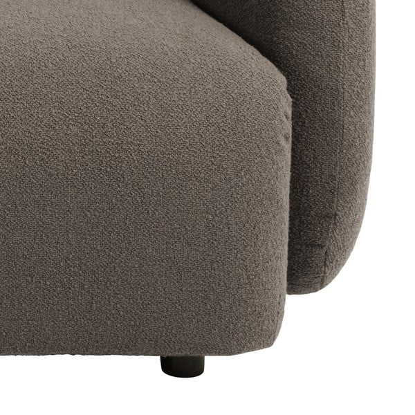 Šedohnědá rohová pohovka z textilie bouclé (levý roh) Imola – Bonami Selection-image-4