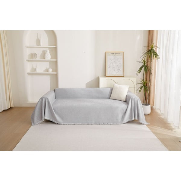 Světle šedý 4místný potah na pohovku Talo – Filumi-image-2