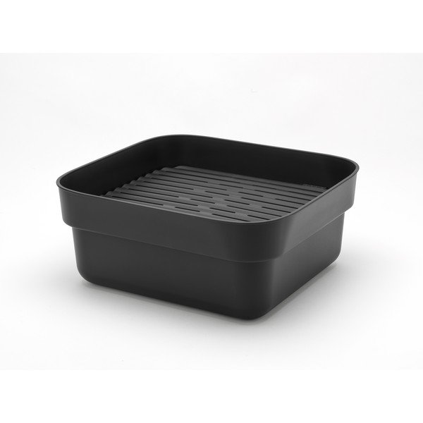 Tmavě šedá plastová mísa na nádobí s odkapávačem SinkSide – Brabantia-image-2