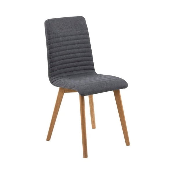 Sada 2 antracitově šedých jídelních židlí Arosa – Actona
