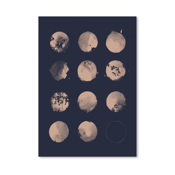 Plakát 12 Moons od Florenta Bodart, 30x42 cm