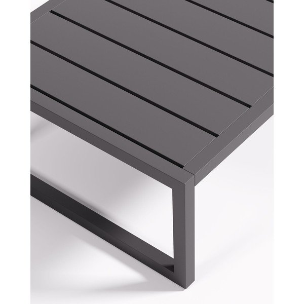 Hliníkový zahradní odkládací stolek 60x60 cm Comova – Kave Home-image-3