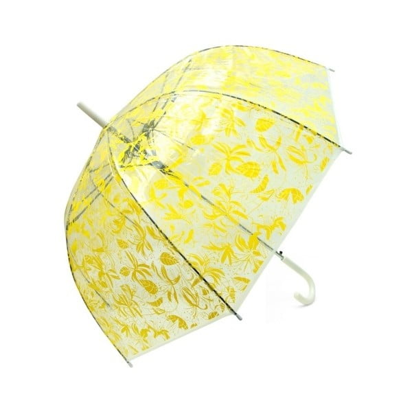 Transparentní holový deštník Ambiance Birdcage Print, ⌀ 100 cm