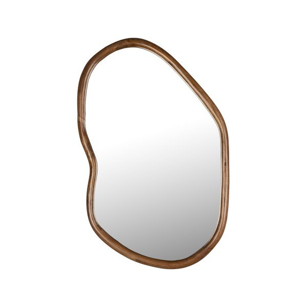 Nástěnné zrcadlo s dřevěným rámem 73x100 cm Ashley – Dutchbone