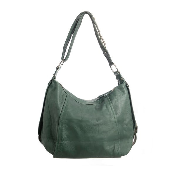 Zelená kožená kabelka Tina Panicucci Petra