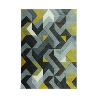 Zeleno-žlutý koberec Flair Rugs Aurora, 120 x 170 cm