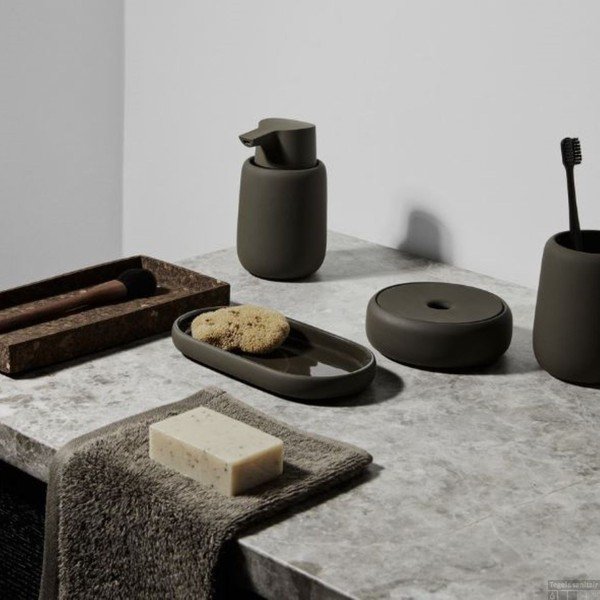 Hnědý dávkovač mýdla Blomus Sono, 250 ml-image-4