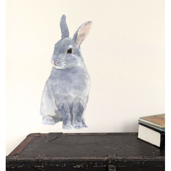 Znovu snímatelná samolepka Bunny, 30x21 cm