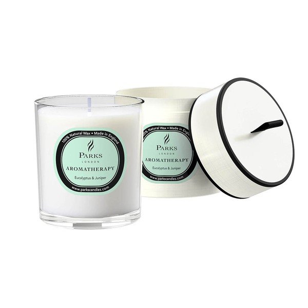 Svíčka s vůní eukalyptu a jalovce Parks Candles London, 50 hodin hoření-image-1