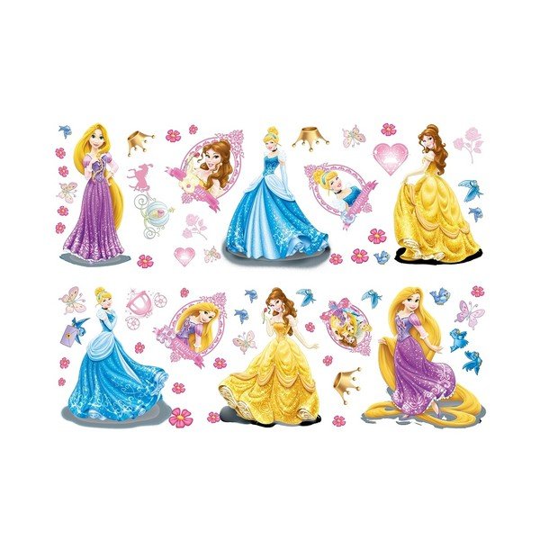 Sada samolepek Princess