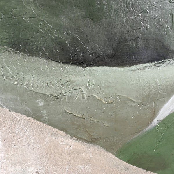 Ručně malovaný obraz 90x120 cm Green Field    – Malerifabrikken-image-2