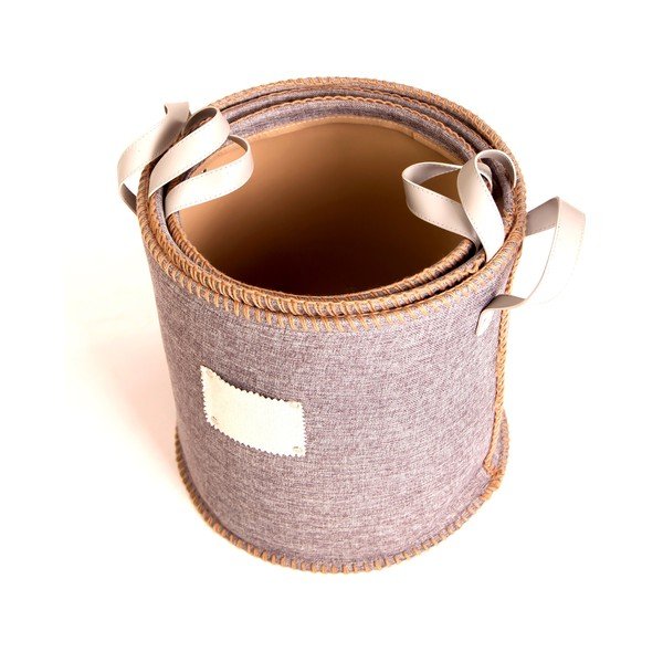 Sada 3 kulatých košíků Tomasucci Denim-image-2