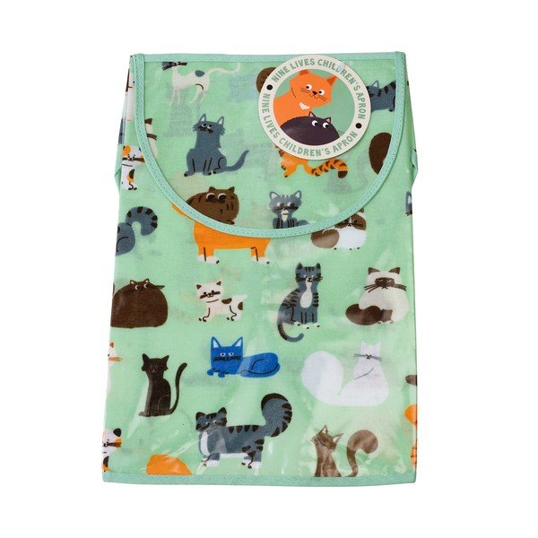Zelená dětská zástěra Rex London Nine Lives-image-2