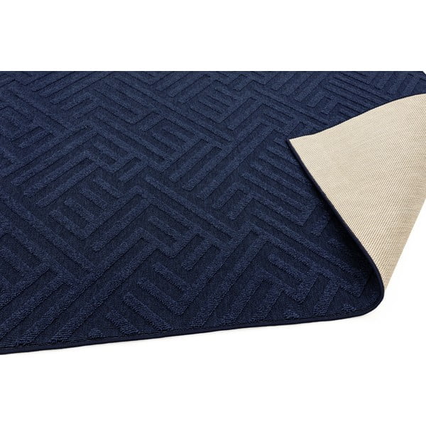 Tmavě modrý koberec Asiatic Carpets Antibes, 80 x 150 cm-image-4