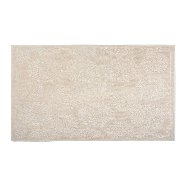Bavlněný koberec Ganda 80x150 cm, krémový