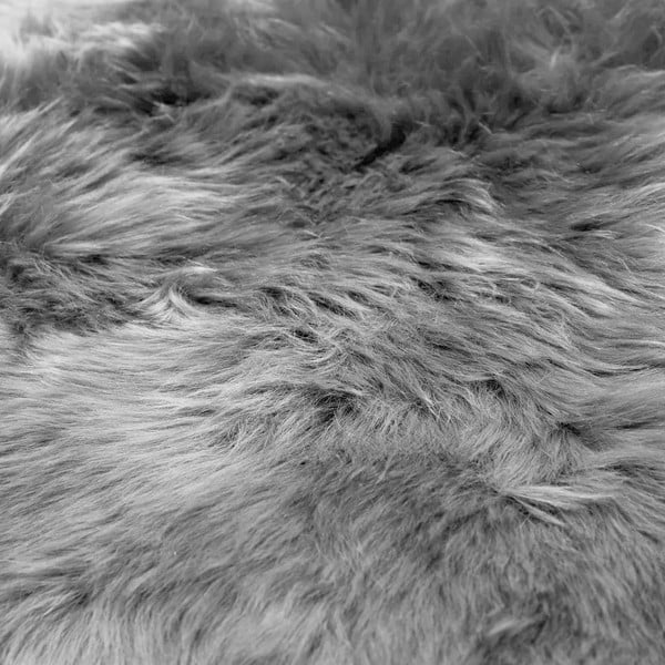 Šedá ovčí kožešina Bonami Selection, 60 x 90 cm-image-1