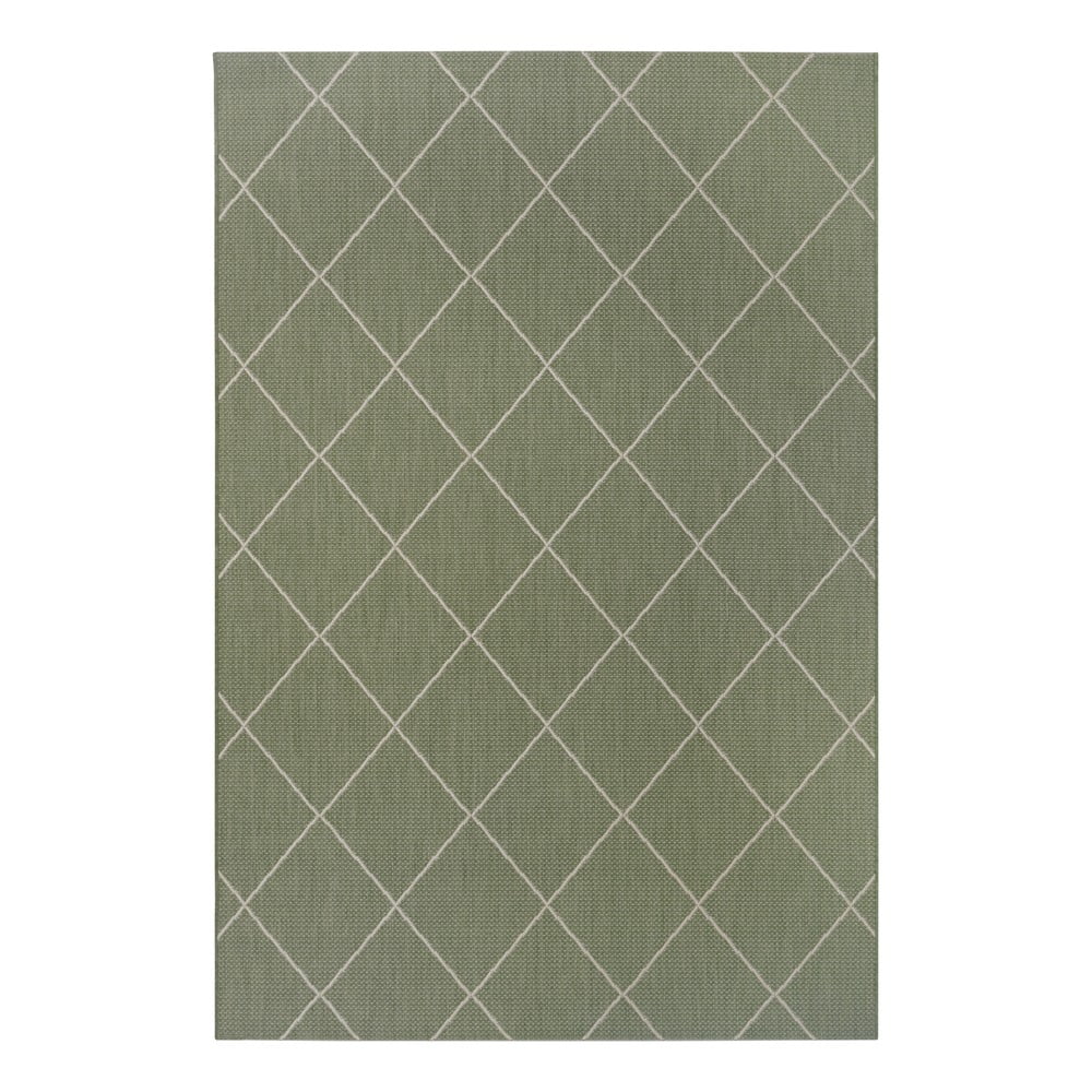 Zelený venkovní koberec Ragami London, 80 x 150 cm