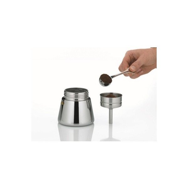 Moka konvička z nerezové oceli Kela Espresso Latina, 200 ml-image-3