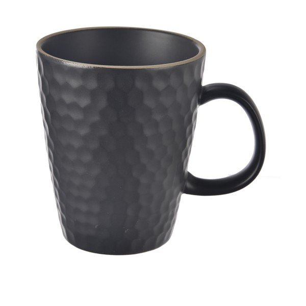 Černý keramický hrnek 420 ml Tea Time – Orion-image-2