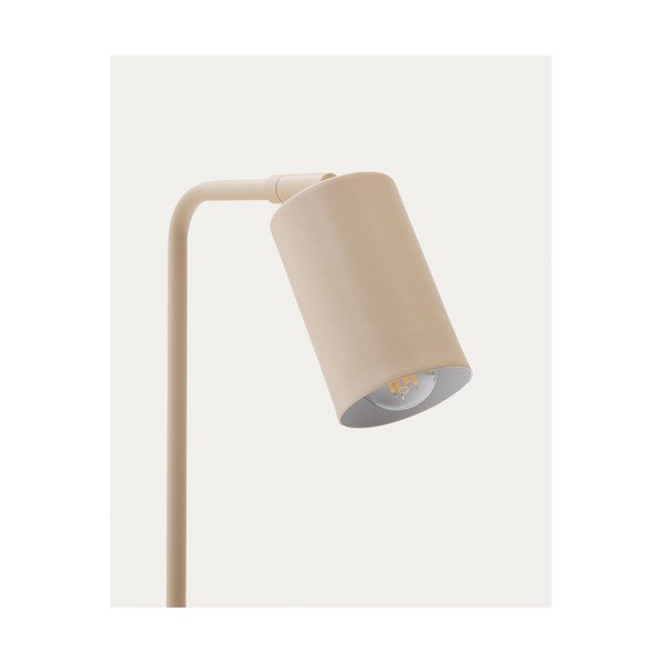 Béžová kovová stolní lampa (výška 49 cm) Manie – Kave Home-image-4
