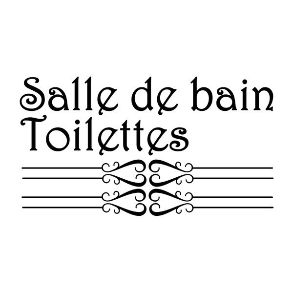 Samolepka Ambiance Salle de bain + Toilettes-image-3